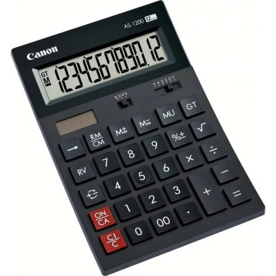 Calculator de birou CANON AS-1200 ecran 12 digiti BE4599B001AA foto