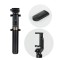Selfie Stick Tripod Telescopic cu Telecomanda Bluetooth , Negru, Suport 3 in 1 pentru Telefon