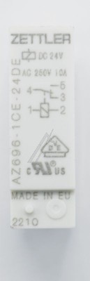 24VDC 10A-250VAC RELAIS, 1 WECHSLER AZ696-1CE-24DE ZETTLER foto