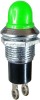 Indicator cu bec, 6,3V, 13x27mm, verde - 124821