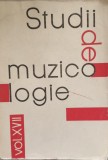 Studii Muzicologie Vol. XVII, Vasile Vasile, Muzicala, 1983, Romana, 530 Pagini. Carte Studii Literare