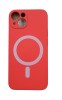 Huse silicon cu protectie camera MagSafe Iphone13 , Rosu, Carcasa