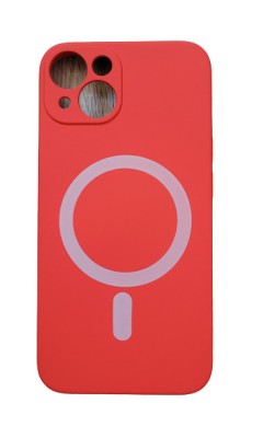 Huse silicon cu protectie camera MagSafe Iphone13 , Rosu foto