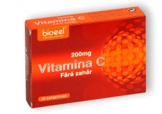 VITAMINA C 200MG 20CPR