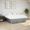 vidaXL Cadru de pat fără saltea, gri deschis, 180x200 cm, textil 3284956