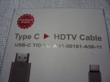 Cablu adaptor Type-C la HDMI 4K, Audio/Video HDMI