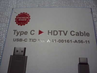 Cablu adaptor Type-C la HDMI 4K, Audio/Video HDMI foto