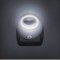 Lampa de veghe cu LED si senzor de lumina alba 1 LED /1W diametru 8 cm PHENOM 20275WH