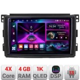Navigatie Smart 2005-2010 A-SMART05 4+64 InCell Display 1K Android Waze USB Navigatie Internet Youtube Radio CarStore Technology