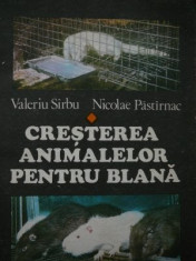 Cresterea animalelor pentru blana - Valeriu Sarbu , Nicolae Pastarnac foto