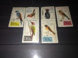 TIMBRE CEHOSLOVACIA 1964 PASARI, Nestampilat