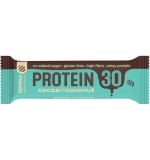 Baton Proteic cu Cacao si Nuca de Cocos 30% Proteine 50 grame Bombus, Bombus Natural Energy