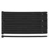 Coliere plastic negre 4,8 x 150 mm EXTREME, rezistente UV, 100 buc