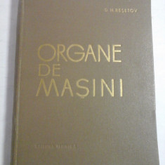 ORGANE DE MASINI - D. N. RESETOV