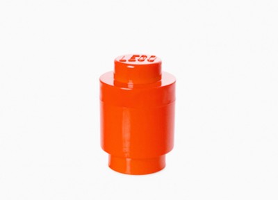 Cutie depozitare rotunda LEGO 1 rosu foto