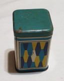 AGATEX anul 1969 - cutie veche din tabla litografiata - dulciuri - condimente