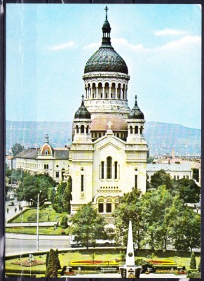 AMS - ILUSTRATA 100 CATEDRALA ORTODOXA, CLUJ 1974 RSR, CIRCULATA foto