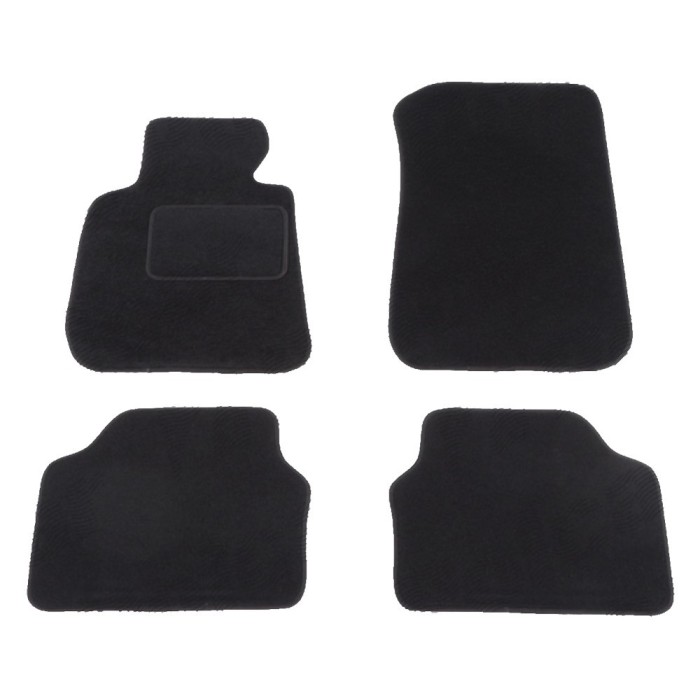 Set covorase auto mocheta Velor BMW Seria 3 (E90/E91), 11.2004-06.2012, negru,