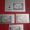 YEMEN, ADENAUER - COLIȚĂ + SERIE COMPLETĂ IMPERF. MNH SILVER