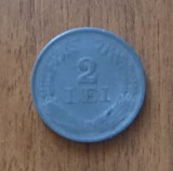 2 Lei 1941, Rom&acirc;nia, Zinc - Monedă Rom&acirc;nească Istorică
