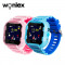 Pachet Promotional 2 Smartwatch-uri Pentru Copii Wonlex KT03, Model 2024 cu Functie Telefon, Localizare GPS, Camera, Pedometru, SOS, IP54 - Roz + Alba