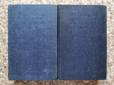 The Concise English Dictionary Vol.1-2 - H.w. Fowler F.g. Fowler ,554223 foto