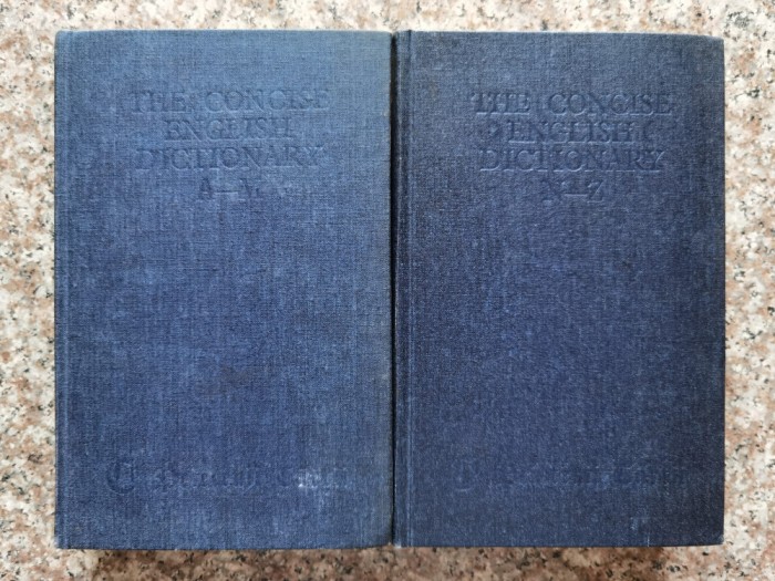 The Concise English Dictionary Vol.1-2 - H.w. Fowler F.g. Fowler , C85