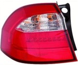 Lampa spate, stop Kia Rio (Ub), 09.2011-12.2016, 3-5 usi, montare spate, stanga, LED+PY21W; cu soclu becuri; exterior, Depo, 92401-1W260