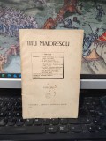 Soveja - Biografia Titu Maiorescu, Cartea Rom&acirc;nească 1934, Portret, Carti Vechi