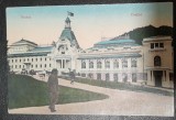 Carte postala, necirculata, Casinoul din Sinaia, perioada interbelica