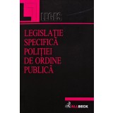 Legislatie specifica politiei de ordine publica - 2001 (BE119)