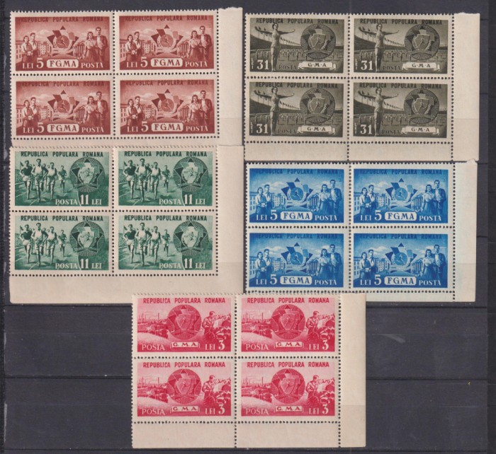 G.M.A. SI F.G.M.A. LP 273 MNH
