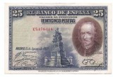 Spania 25 Pesetas 1928 - Pedro Calderon, (C7476618) P-74