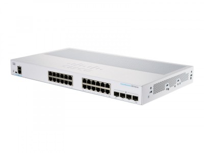 Cisco CBS250-24PP-4G-EU Smart 24-port GE, Partial PoE+ 100W, 4x1G SFP foto