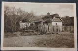 Carte postala, Romania, casa taraneasca, inceput de secol XX