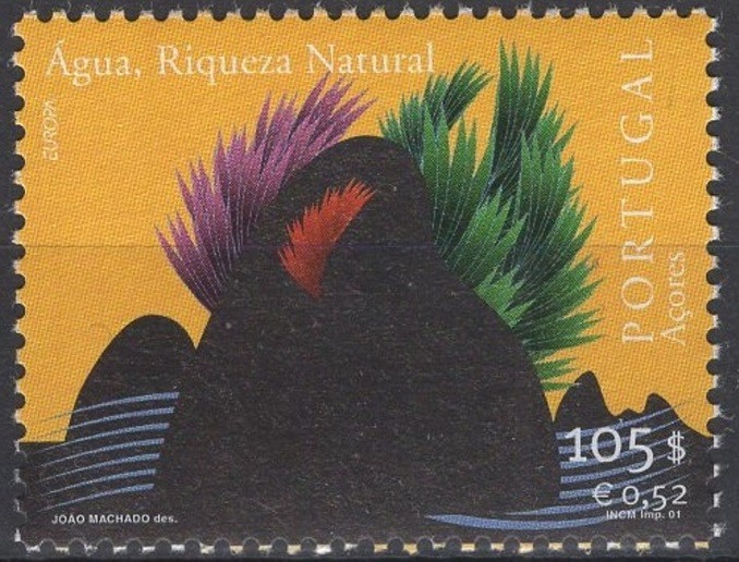 s3 - Azore 2001 - Europa 1v.neuzat,perfecta stare
