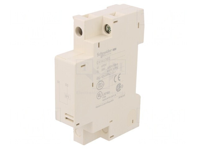 Declanșator subtensiune 380/400V lateral GVAU385