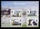 ✅RO 2006 ,LP 1744 c ,&quot;Pasari protejate WWF &quot; serie in bloc ,colita 391 ,MNH