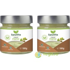 Pachet Crema de Fistic (20%) fara Gluten 180g + 180g