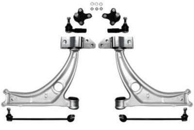 Kit brate suspensie / directie VW Passat 3C2, 3C5 (03.2005 - 10.2011) - 8 piese QWP WSS1009 foto