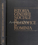 Istoria Gindirii Sociale Si Filozofice In Romania - C. I. Gulian