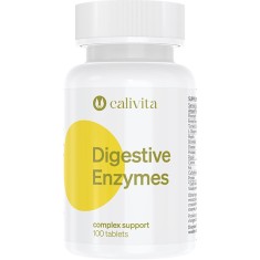 Digestive Enzymes Supliment alimentar Enzime Digestive Suport pentru Sistemul Digestiv (100 tablete) - Calivita