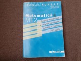 MATEMATICA BACALAUREAT 2009 M2 SUGESTII DE REZOLVARE