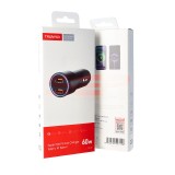 Incarcator auto Dual USB 2 x PD 5.0 TRANYOO 60W T-C24
