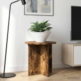 vidaXL Suport pentru plante 2 pcs Stejar fumuriu 40 x 40 x 40 cm 899731