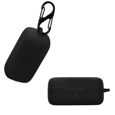 Husa Casti Kwmobile pentru EarFun Free Pro 3, Negru, Silicon, KWM0000258A001C foto