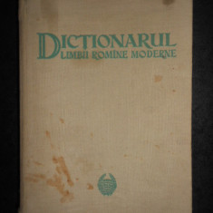 DIMITRIE MACREA - DICTIONARUL LIMBII ROMANE MODERNE (1958, editie cartonata)