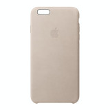 Folie Sticla + Husa Originala Apple iPhone 6s Plus Leather Rose Gray MKXE2ZM-A, Roz