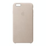 Folie Sticla + Husa Originala Apple iPhone 6s Plus Leather Rose Gray MKXE2ZM-A, Roz