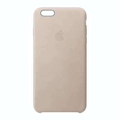 Folie Sticla + Husa Originala Apple iPhone 6s Plus Leather Rose Gray MKXE2ZM-A foto